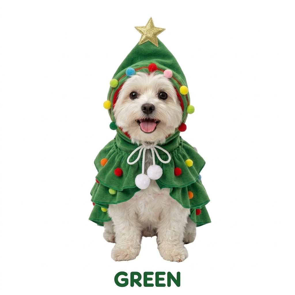 Christmas Tree Pet Costume