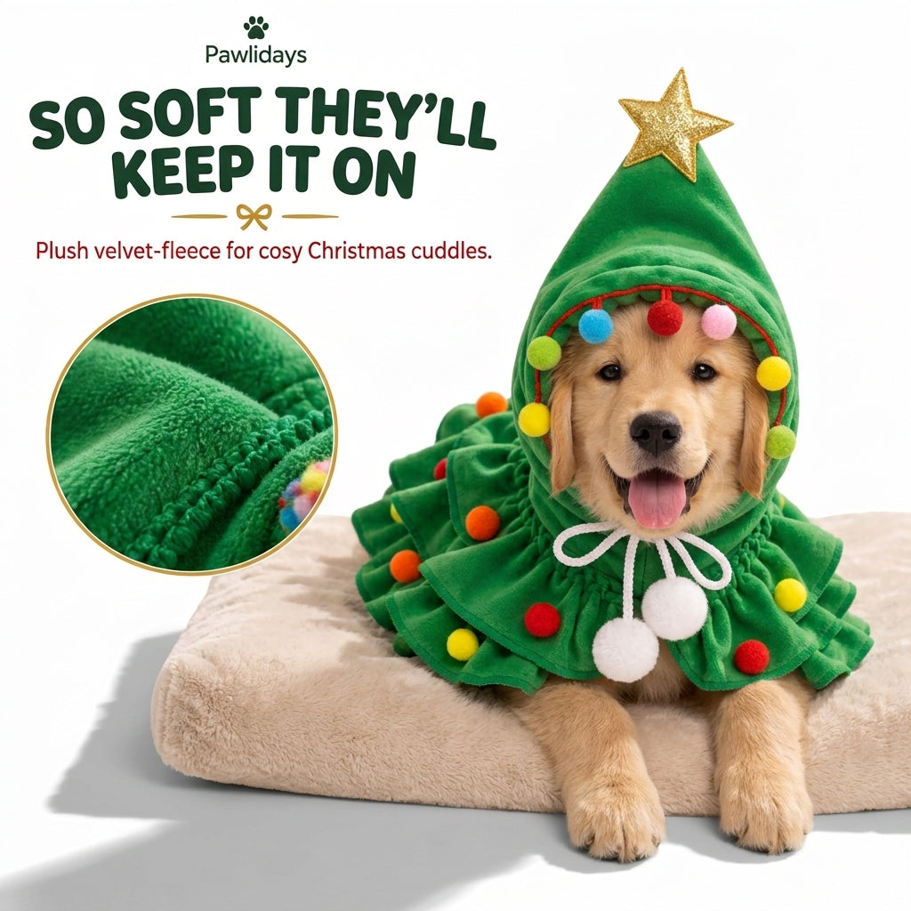 Christmas Tree Pet Costume